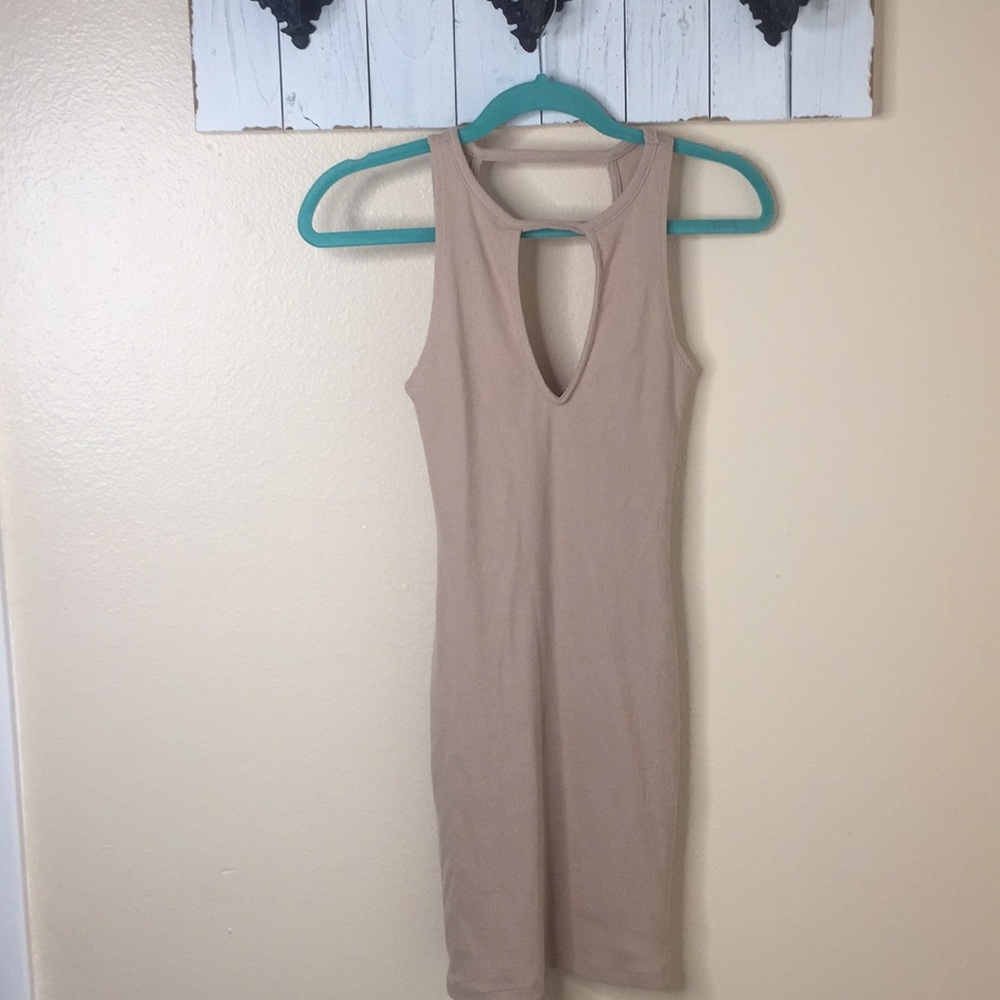 Kendall & Kylie Nude Dress